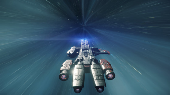 De derrière en voyage quantique - Star Citizen
