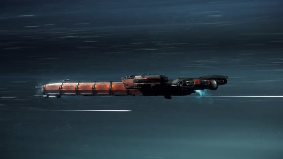 De profil en voyage quantique - Star Citizen