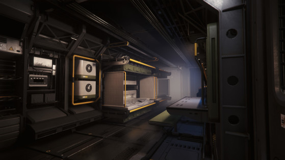 Le rez de chaussée du module de commandement - Star Citizen