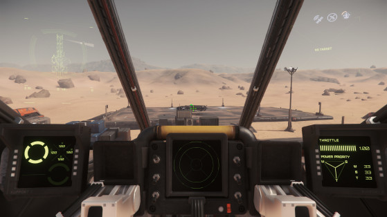 Vue de la tourelle supérieure - Star Citizen