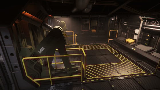 L'ascenseur d'accès principal, de l'intérieur - Star Citizen