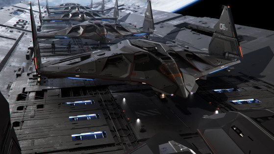 Escadrille prête au décollage - Star Citizen