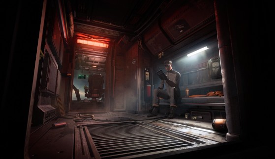 La zone vie derrière la cabine de pilotage - Star Citizen