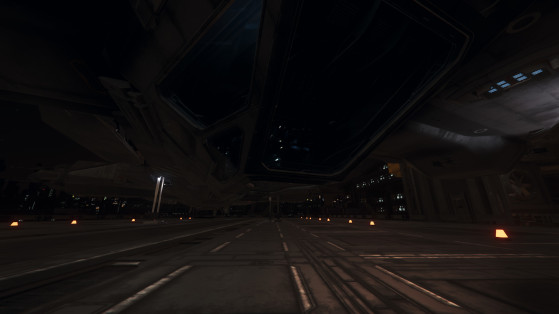 Le poste de pilotage sous l'appareil - Star Citizen