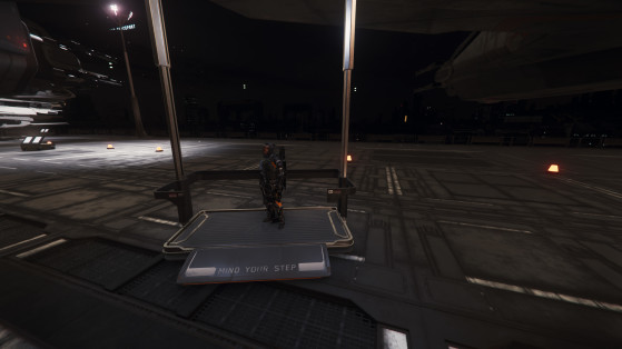 Ascenseur pour monter à bord - Star Citizen