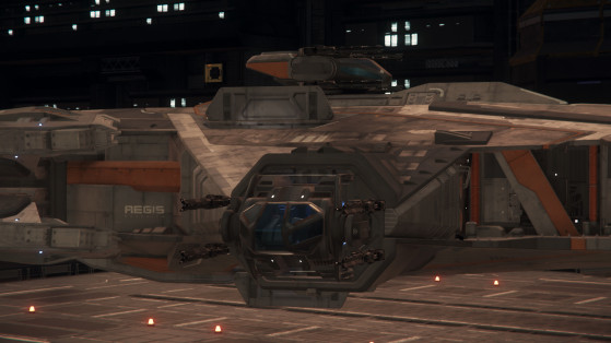Une tourelle latérale - Star Citizen