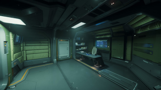 Le bureau du capitaine - Star Citizen