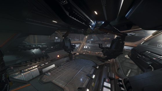 Le poste de pilotage de l'intérieur - Star Citizen
