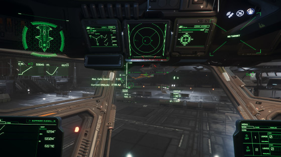 La vue du pilote - Star Citizen