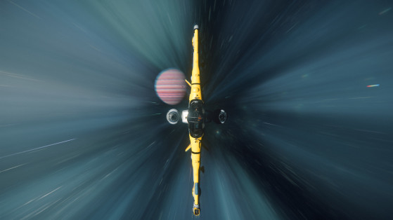 De face en vol quantique - Star Citizen