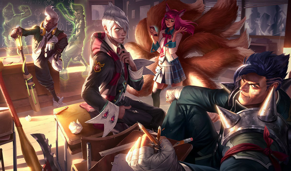 Ahri - Skins - Champions League of Legends - Millenium