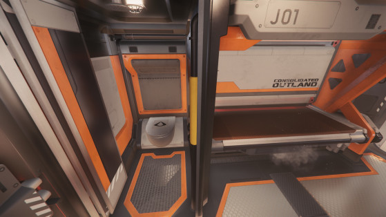 Douche, WC et couchette - Star Citizen