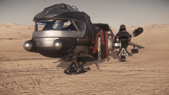 Posé, sas ouvert - Star Citizen