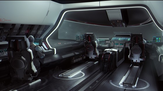 Le poste de pilotage - Star Citizen