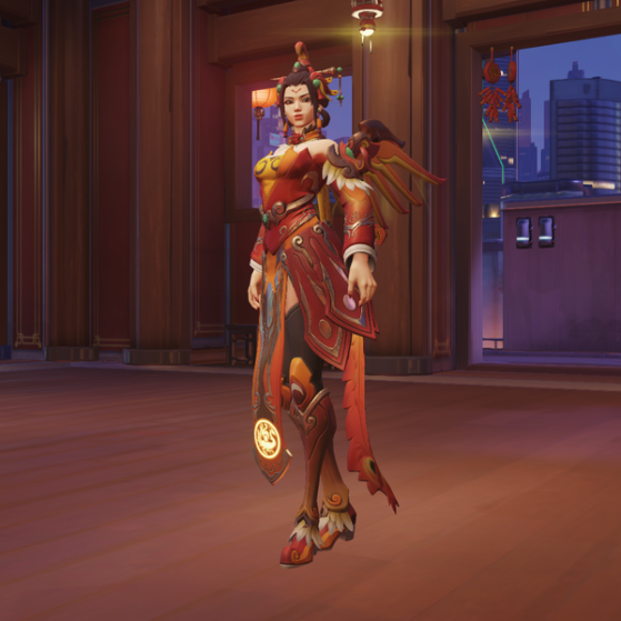 Zhuque Phénix Rouge (Nouvel An chinois) - Overwatch