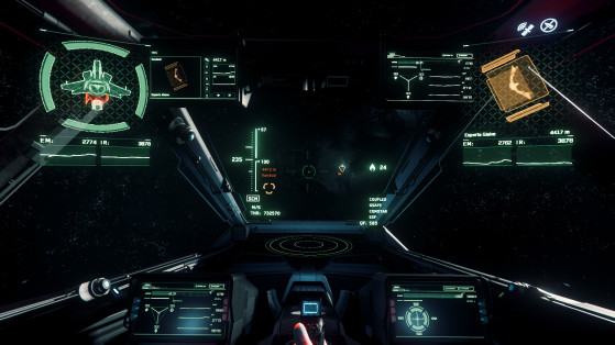 La vue du pilote - Star Citizen