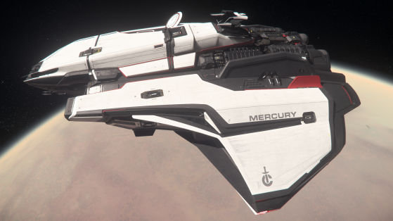 Vue de profil du vaisseau - Star Citizen