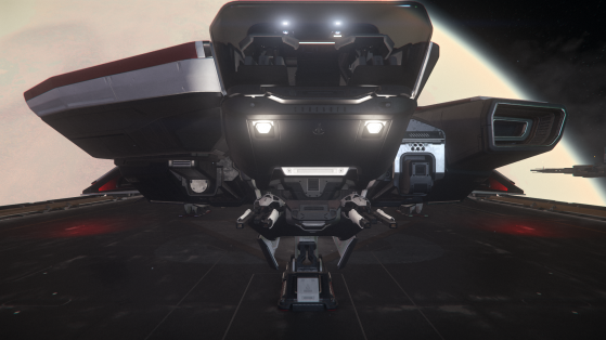 Cockpit vu de devant - Star Citizen