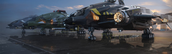 Harbinger entre un Vanguard et un Sentinel - Star Citizen