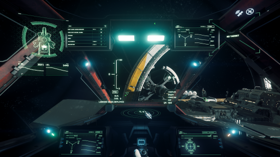 La vue du pilote - Star Citizen