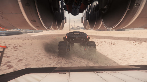 Sortie d'un Starfarer - Star Citizen