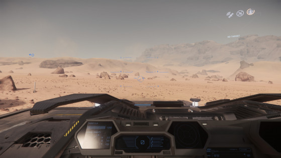 La vue du pilote - Star Citizen