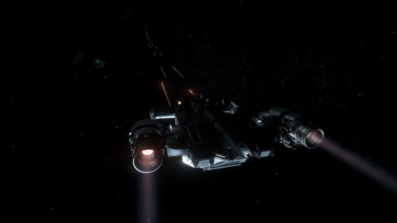 Tirs dans l'espace - Star Citizen