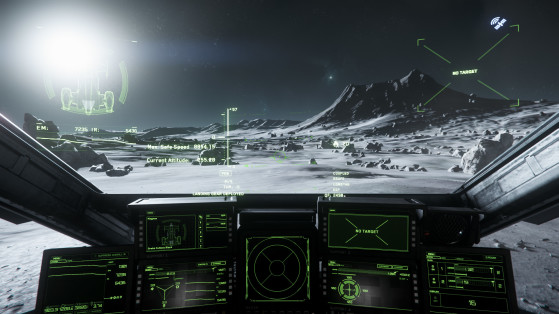 Vue du pilote - Star Citizen