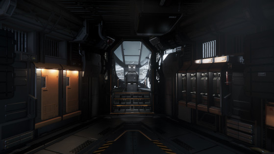 En sortant de la tourelle - Star Citizen