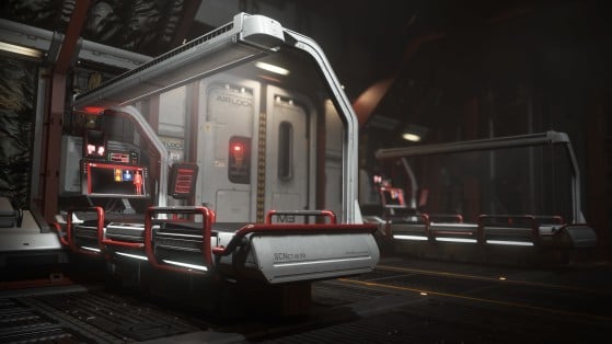 Lits médicaux du Cutlass red - Star Citizen