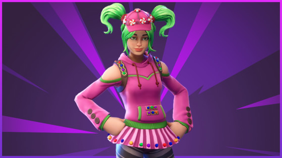 zoey est une tenue de fortnite battle royale presentation - tenue zoey fortnite