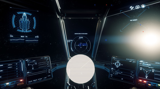L'avant du cockpit - Star Citizen