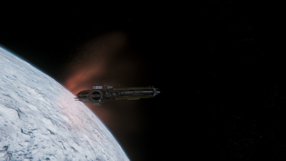 Entrée atmosphérique de profil - Star Citizen