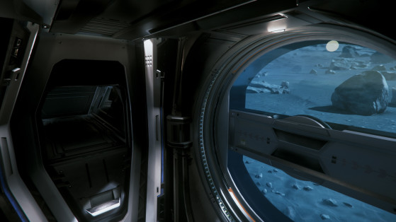 La couchette à l'arrière du cockpit - Star Citizen